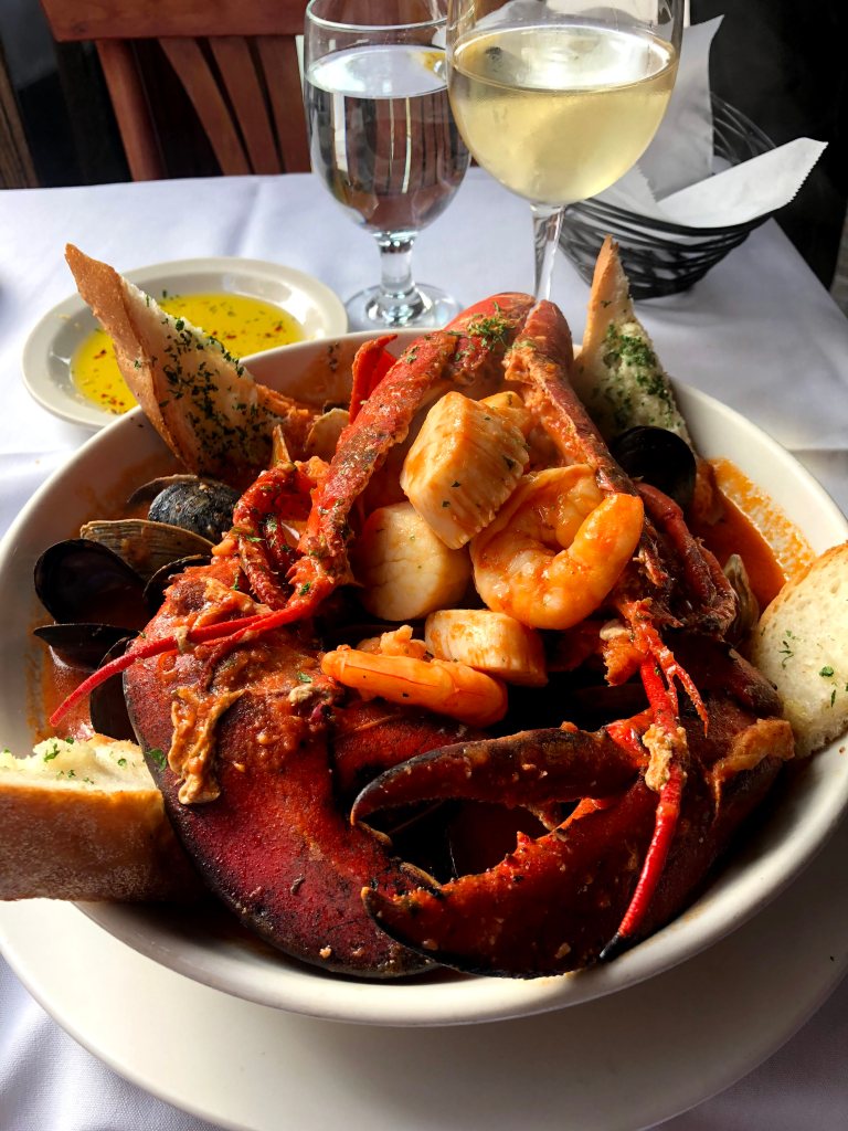 Italian seafood dish