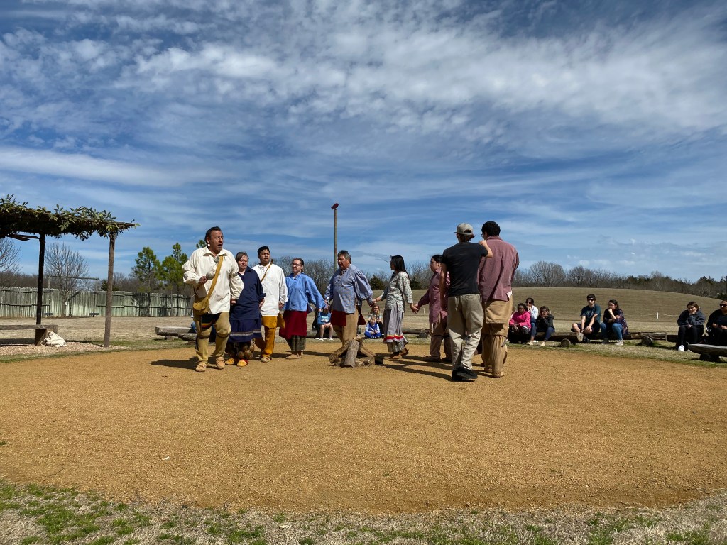 Chickasaw dance demonstration